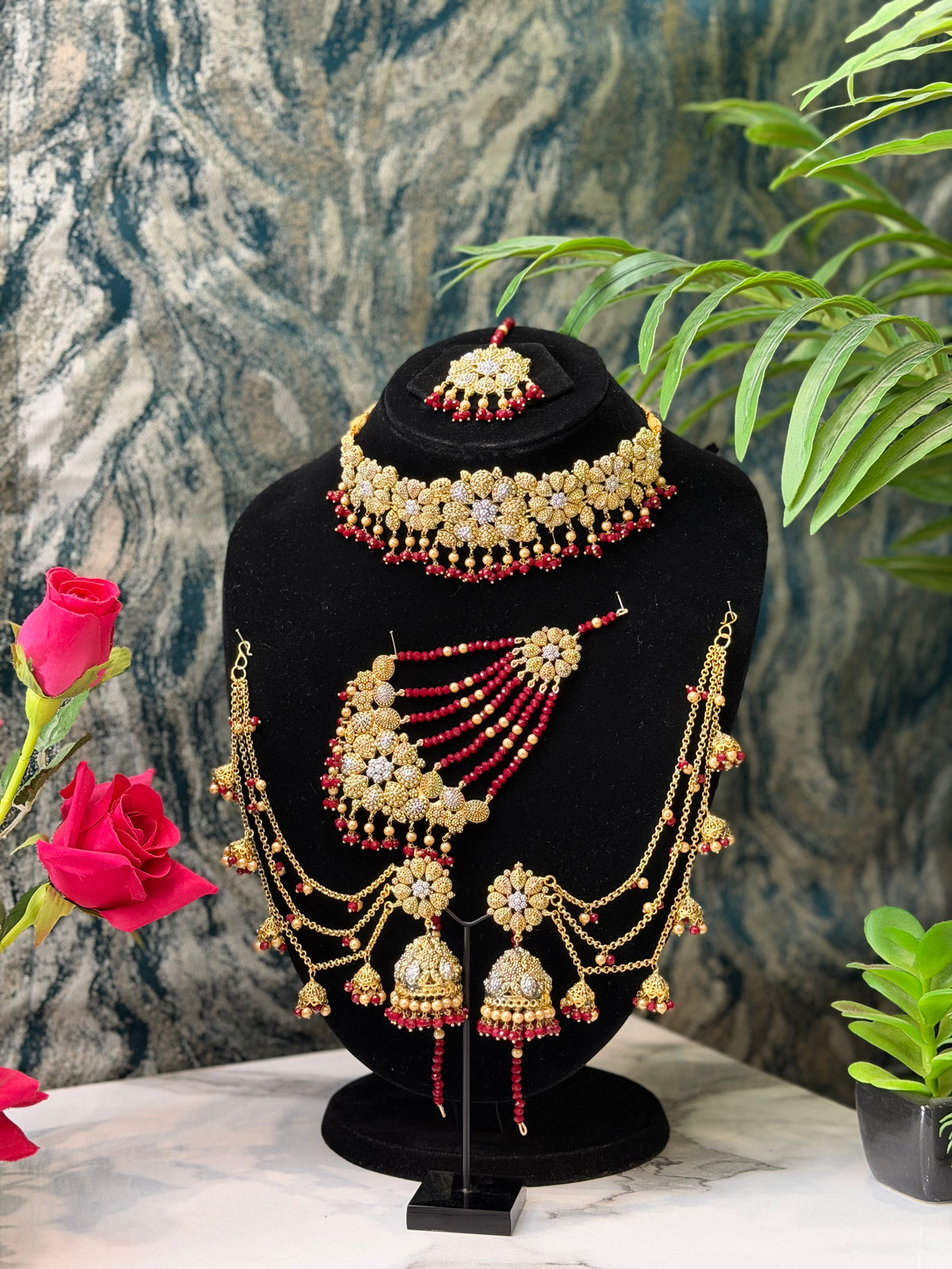 Handmade bridal wearings