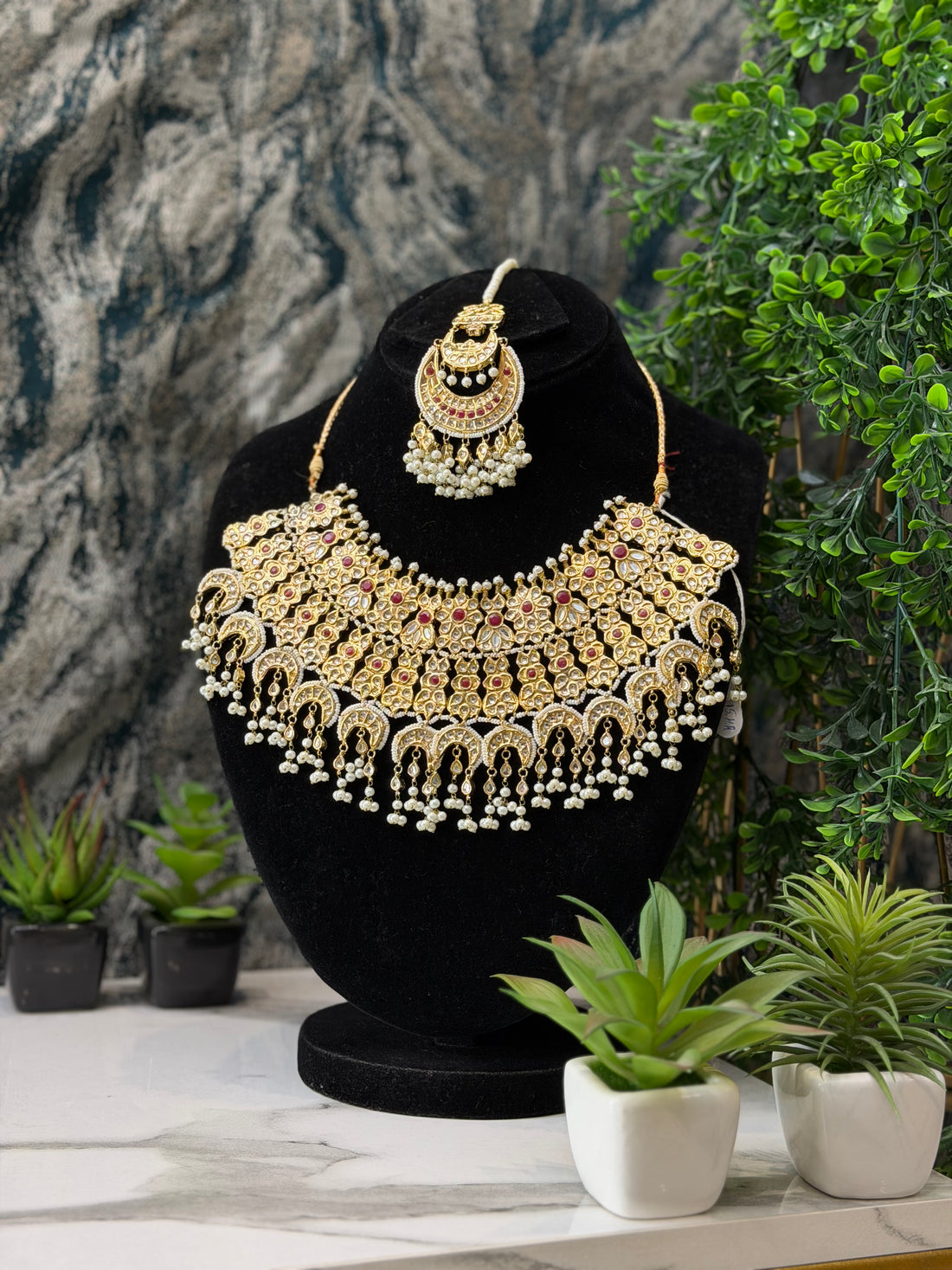 Kundan bridal set
