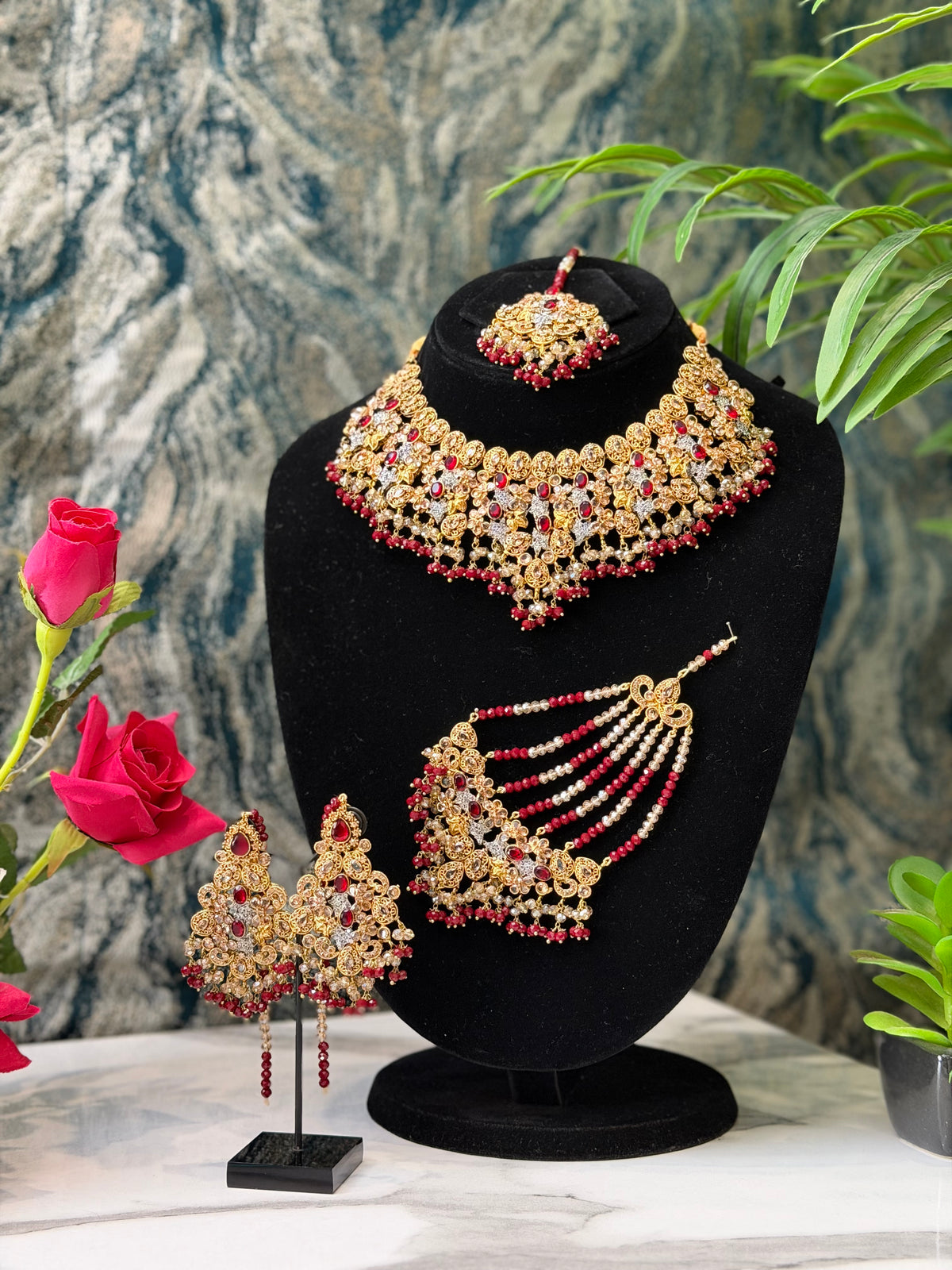 Handmade bridal set