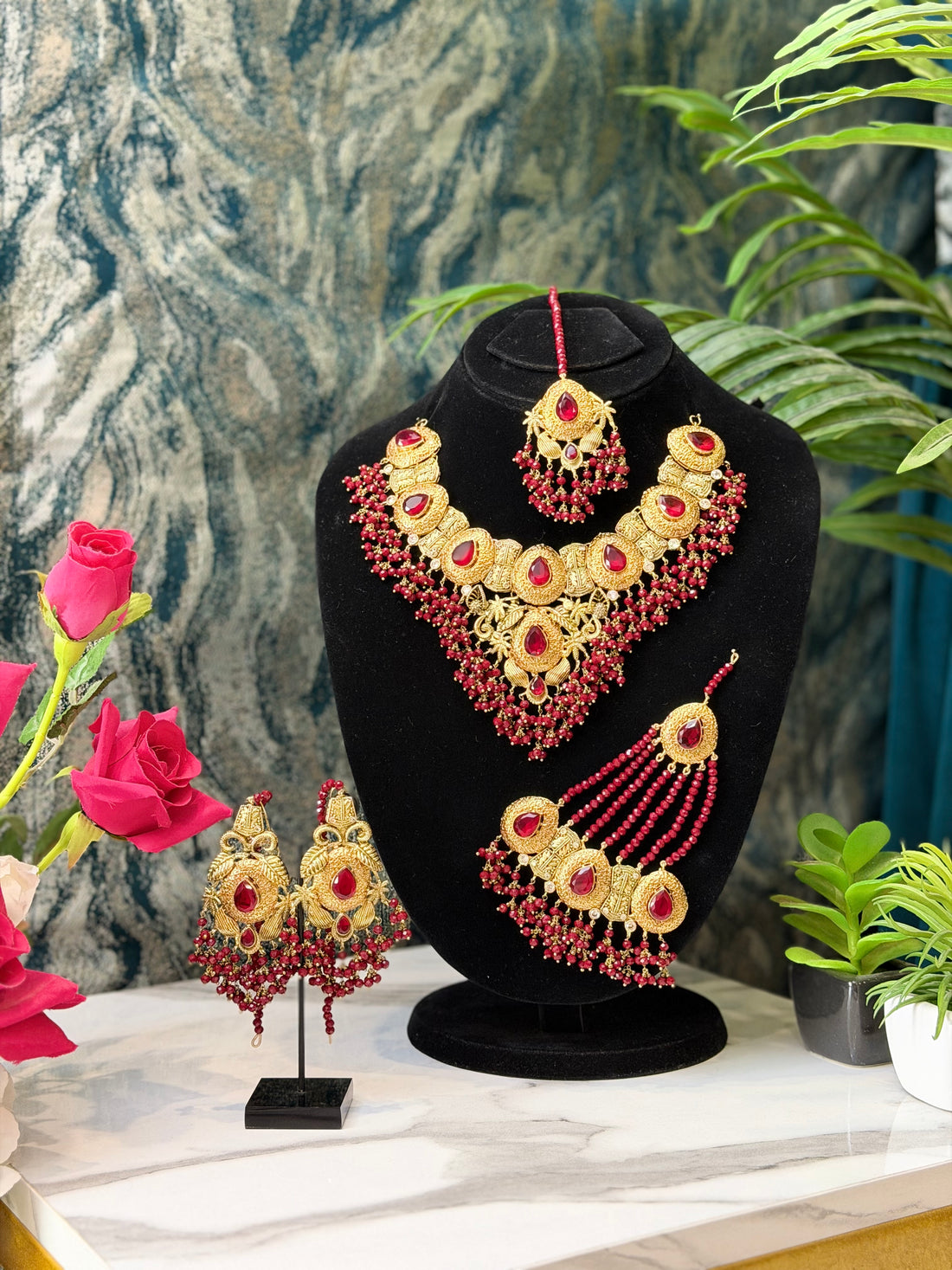Handmade bridal set