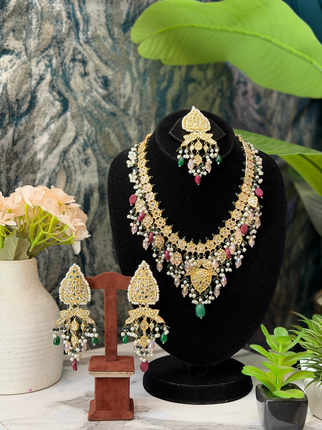 Kundan bridal set