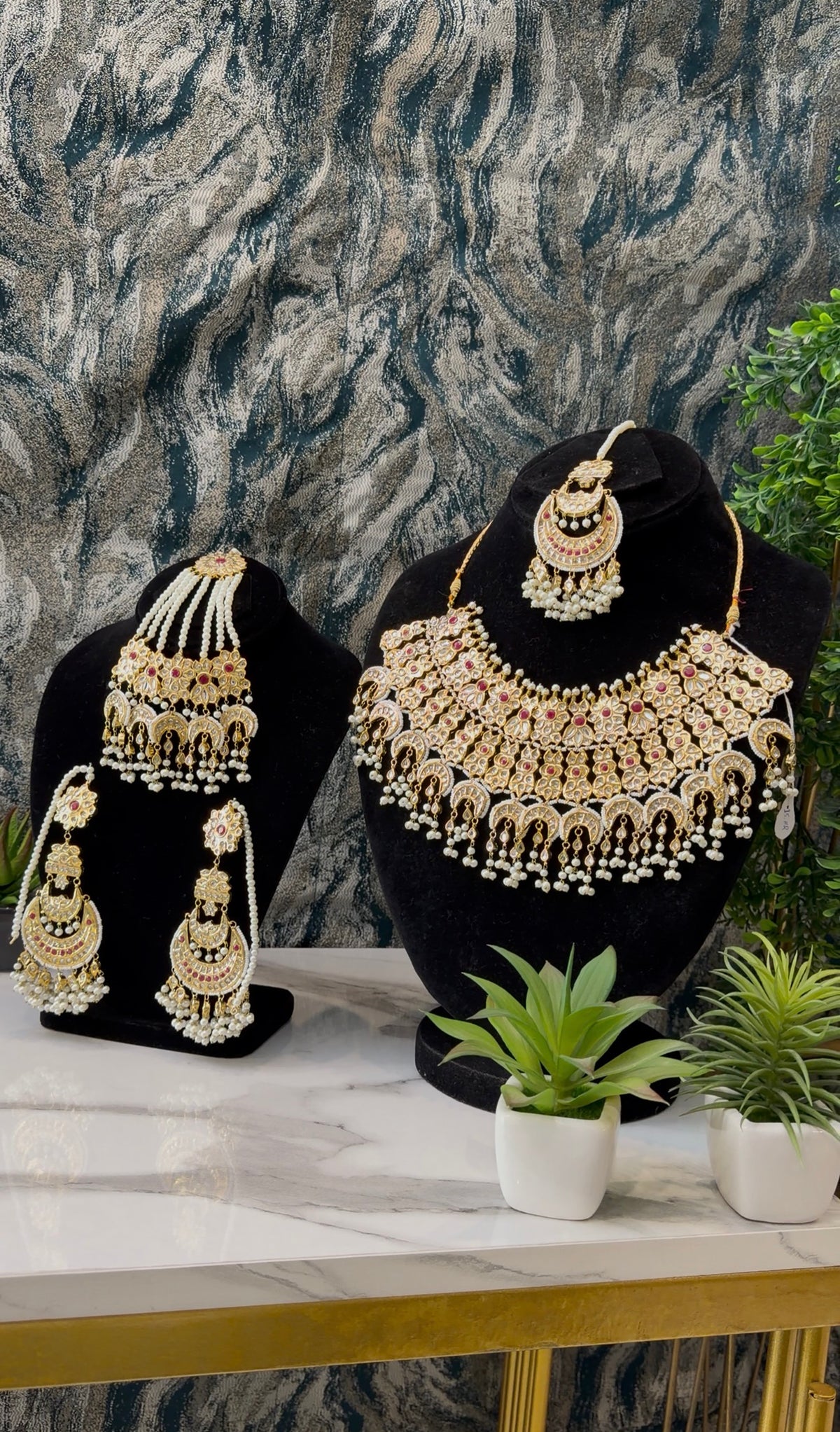 Kundan bridal set