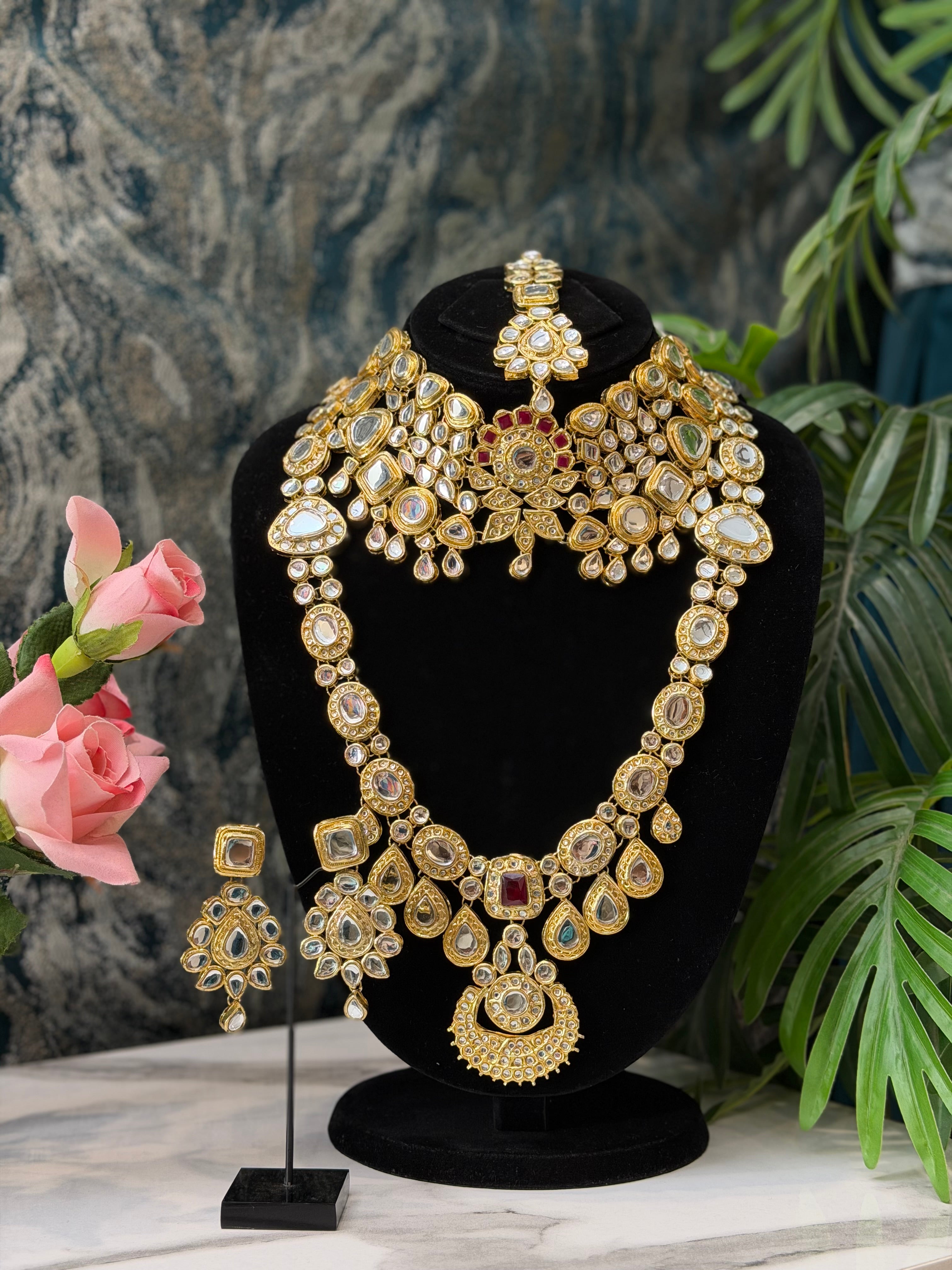 Kundan bridal set