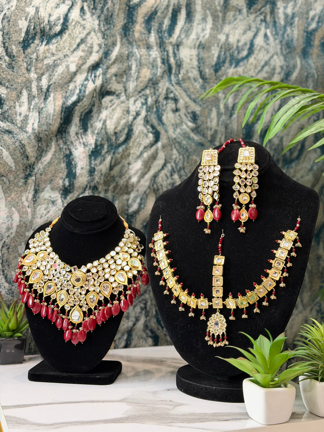 Kundan bridal set