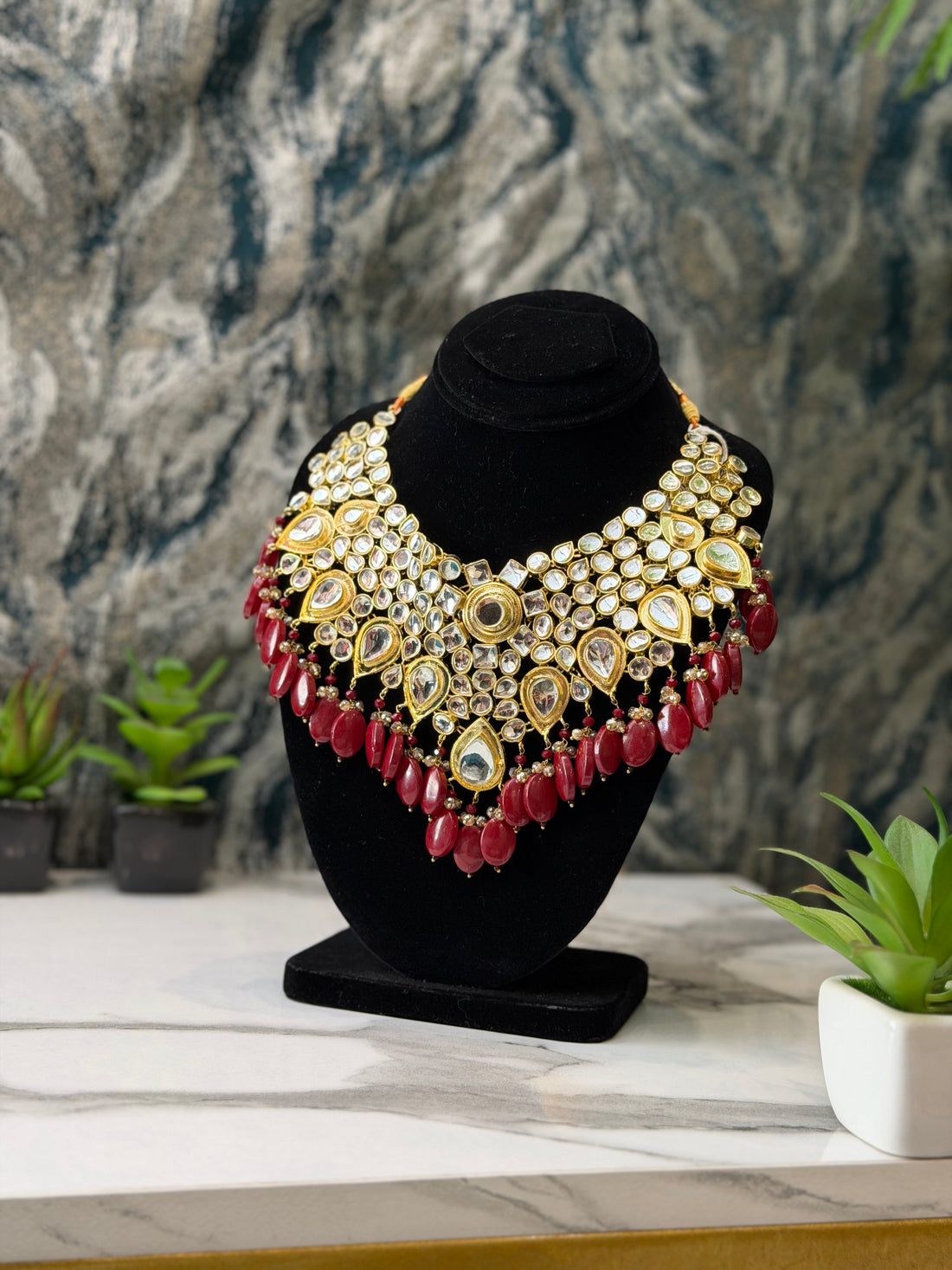 Kundan bridal set