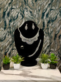 Silver bridal set