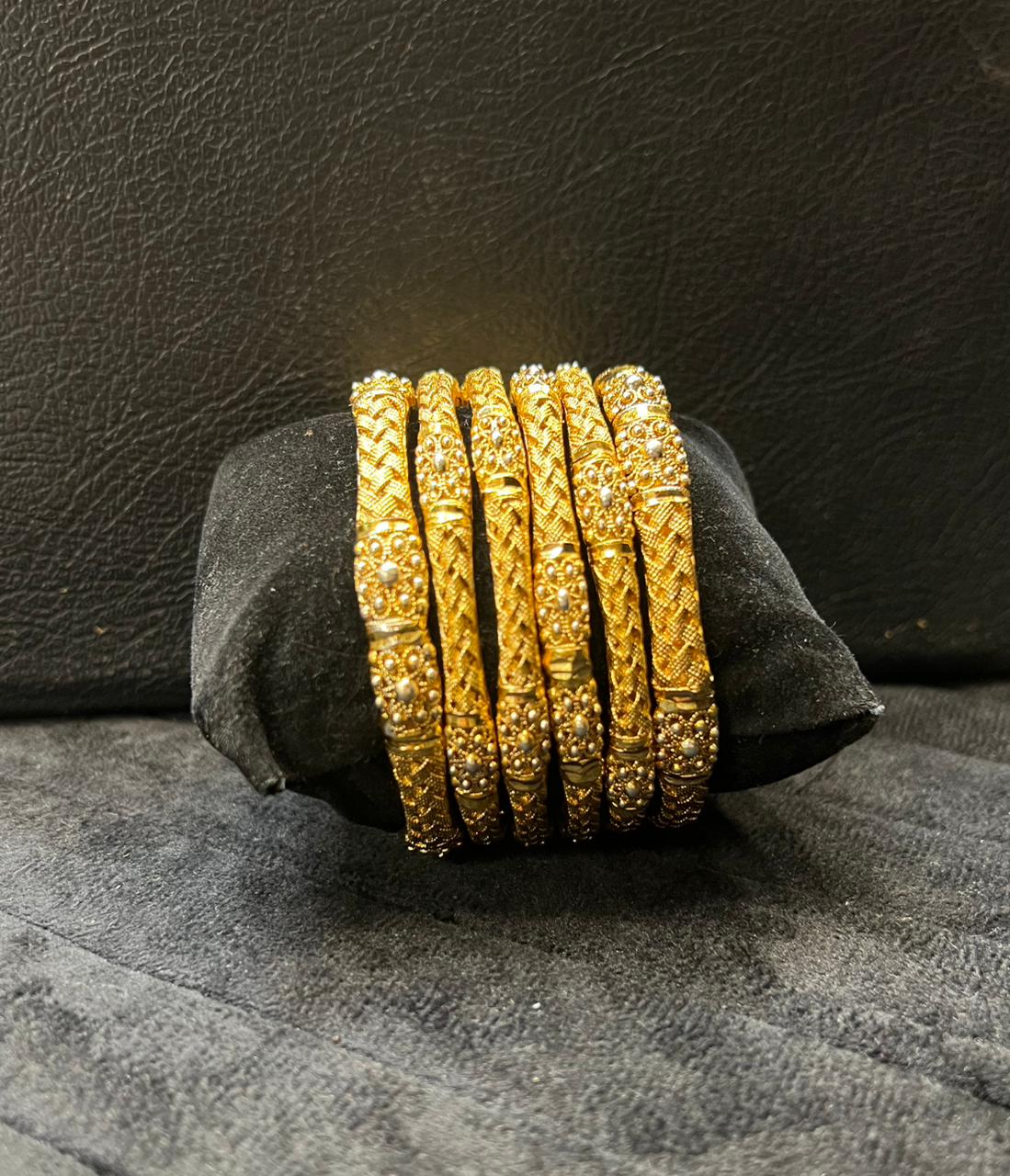 Gold-Polished Bangals