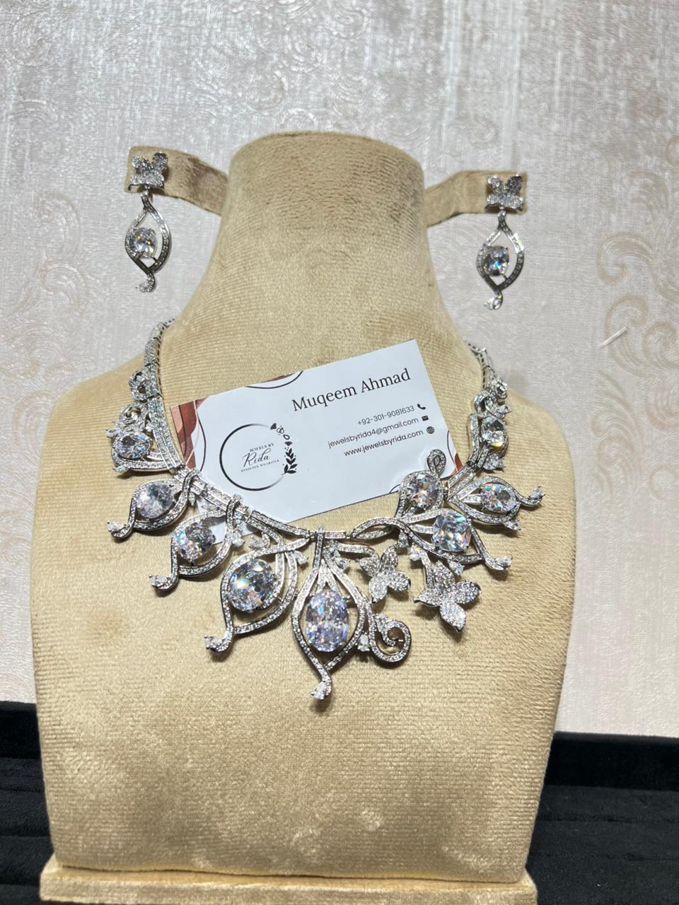 Premium Silver Bridal Set