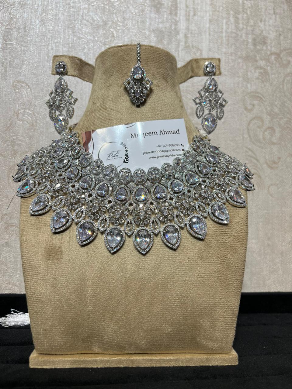 Luxury Bridal Silver Jewelry for Weddings