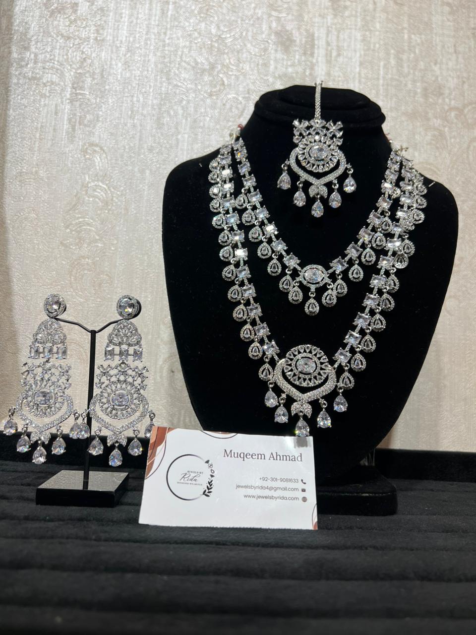Artisan Handmade Silver Wedding Set