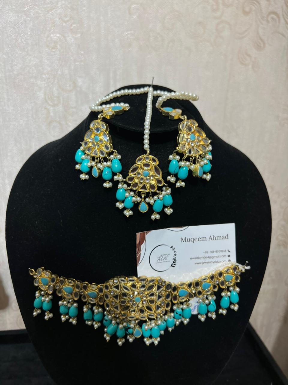 Luxury Gold-Plated Choker Set