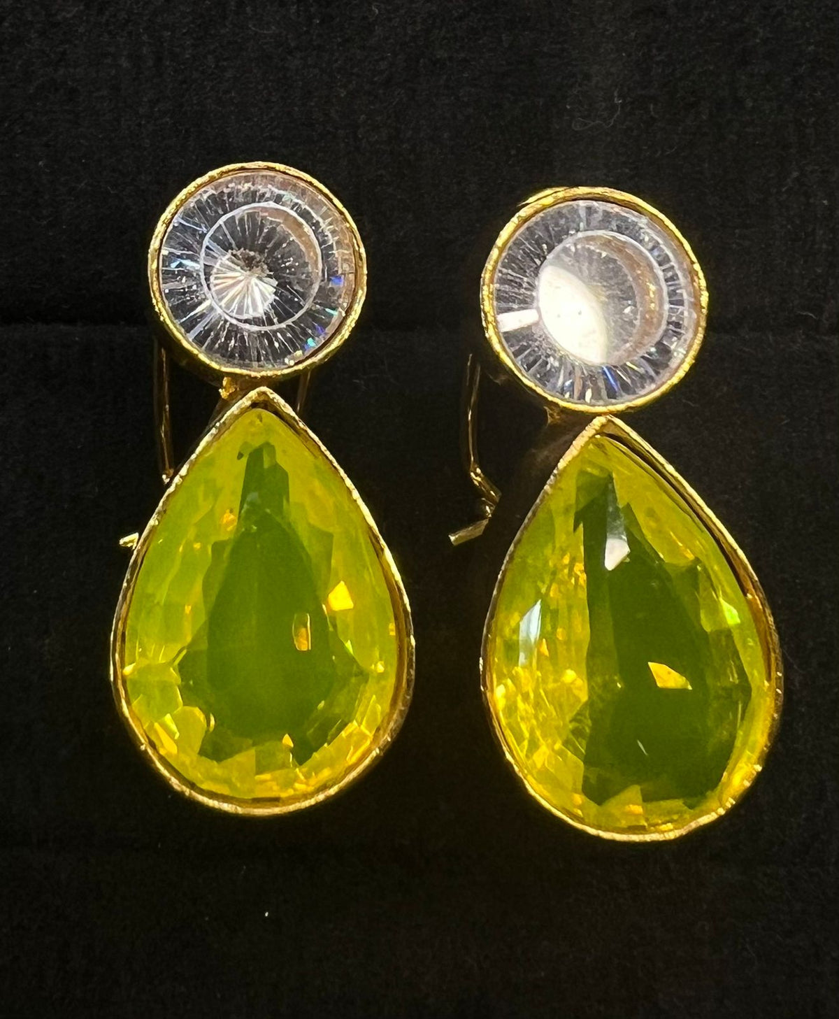 Yellow Stone Stud Tops